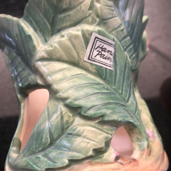 Vintage Fitz and Floyd pink bud candle holder - Picture 3 of 3